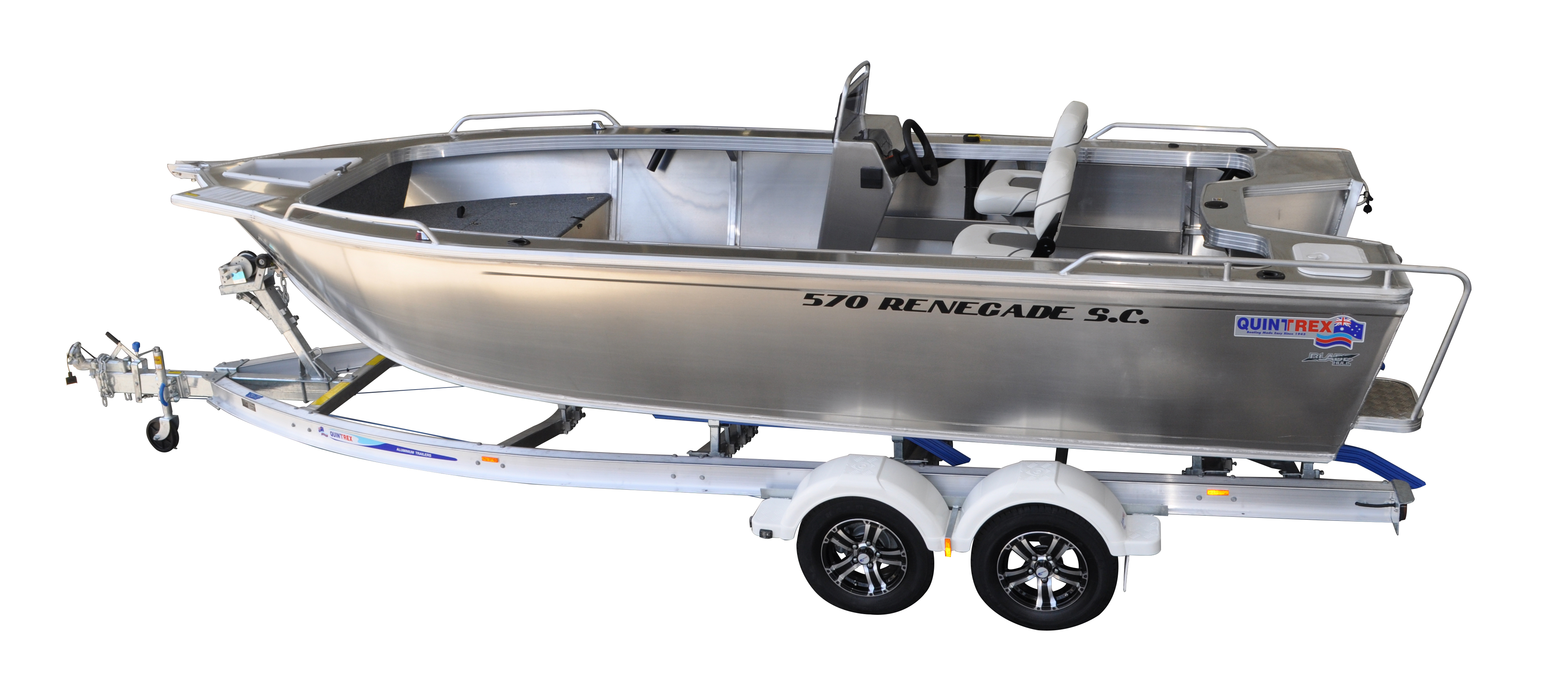 Quintrex Renegade Aluminium Boat Range